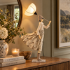 Choulia Windswept Umbrella Lady Lamp