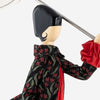 Chris M Windswept Umbrella Lady Lamp