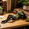 Set of 3 Mad Frogs - Quirky Frog Ornaments