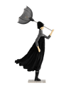 Eva Windswept Umbrella Lady Lamp