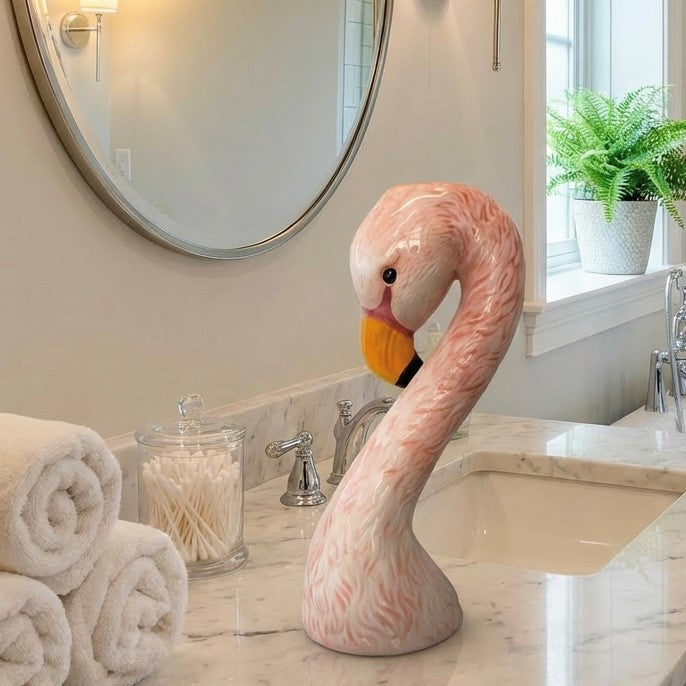Flamingo Head Vase - Medium
