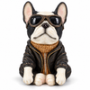 Captain Frenchie Dog Ornament