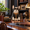 Captain Frenchie Dog Ornament