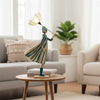 Luts Windswept Umbrella Lady Lamp