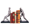 Silver Strong Men Bookends