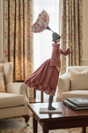 Mabel Windswept Umbrella Lady Lamp
