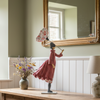 Mabel Windswept Umbrella Lady Lamp