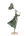 Marthilia Windswept Umbrella Lady Lamp