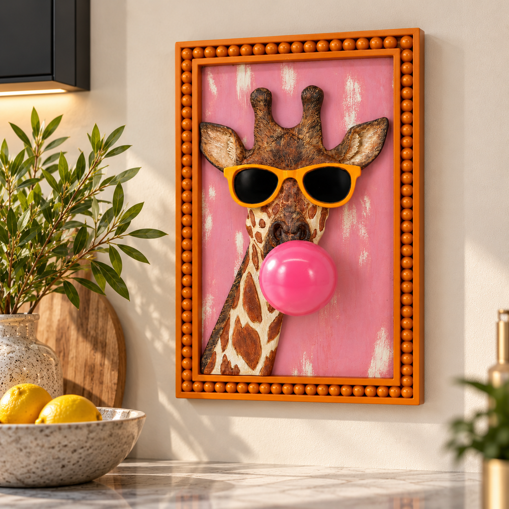 Giraffe Balloon - Wall Mount
