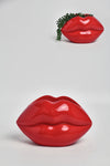 Ruby Red Lip - Plant Pot/Planter