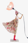 Roula Windswept Umbrella Lady Lamp