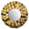 Sahara Gold Metal Wall Mirror - (Large)