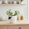 Stoneware Lamb (sheep) Vase