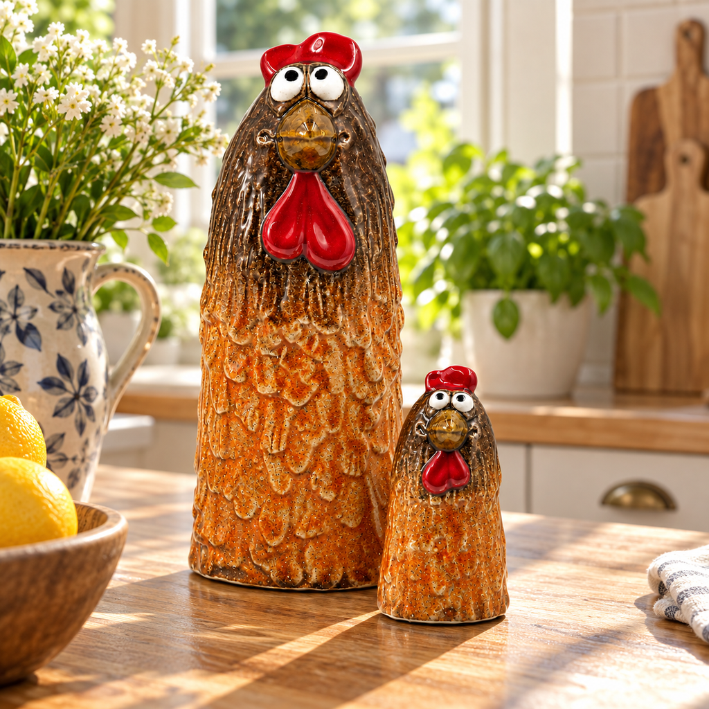 Henny & Penny Barkley Chicken Figures