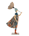 Teresia Windswept Umbrella Lady Lamp