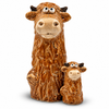 Bonnie & Clyde Barkley Brown Cow Figures