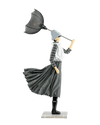 Zigrit Windswept Umbrella Lady Lamp