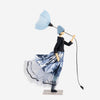 Kastalia Windswept Umbrella Lady Lamp