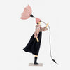 Minais Windswept Umbrella Lady Lamp