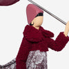 Olga Windswept Umbrella Lady Lamp