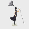 Bianca Windswept Umbrella Lady Lamp