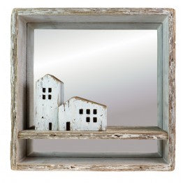 Rustic House Mirror