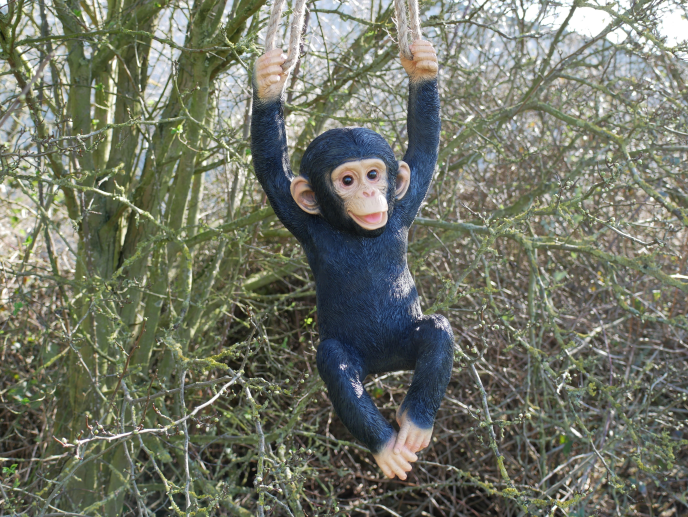 Monkey Hanging Garden Tree Ornament