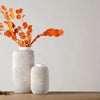 Abstract Cream Vase - Small
