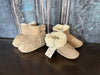 Sheepskin Baby booties - Small Tan