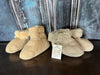 Sheepskin Baby booties - Small Taupe