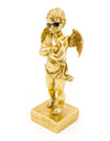 Gold 'Too Cool' Cherub Figure