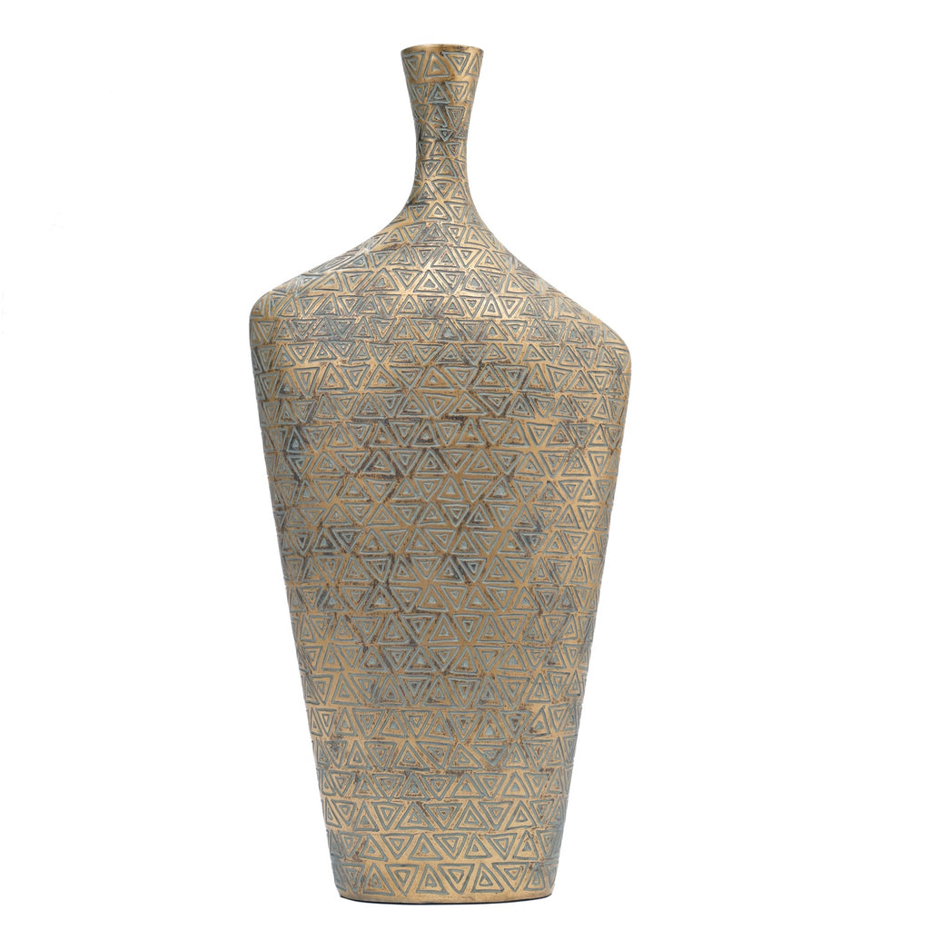 Tall Egyptian Style Vase