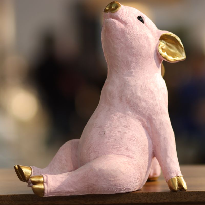 Posh Pets - Pink & Gold Pig