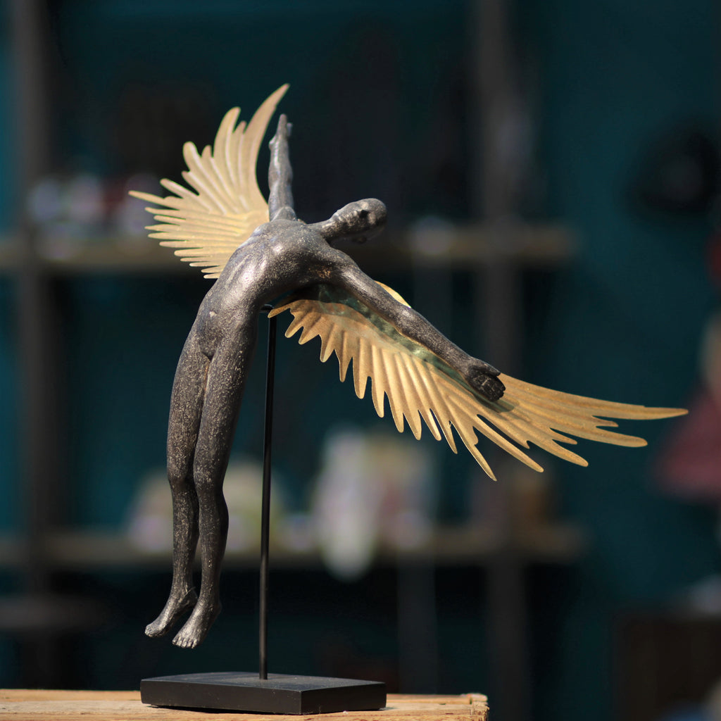 Icarus - Male figurine with Wings