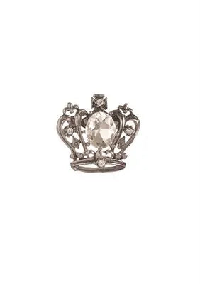 Crown Jewel - Antique Silver / Clear