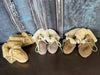 Moccasin Bootie Size2 - Taupe