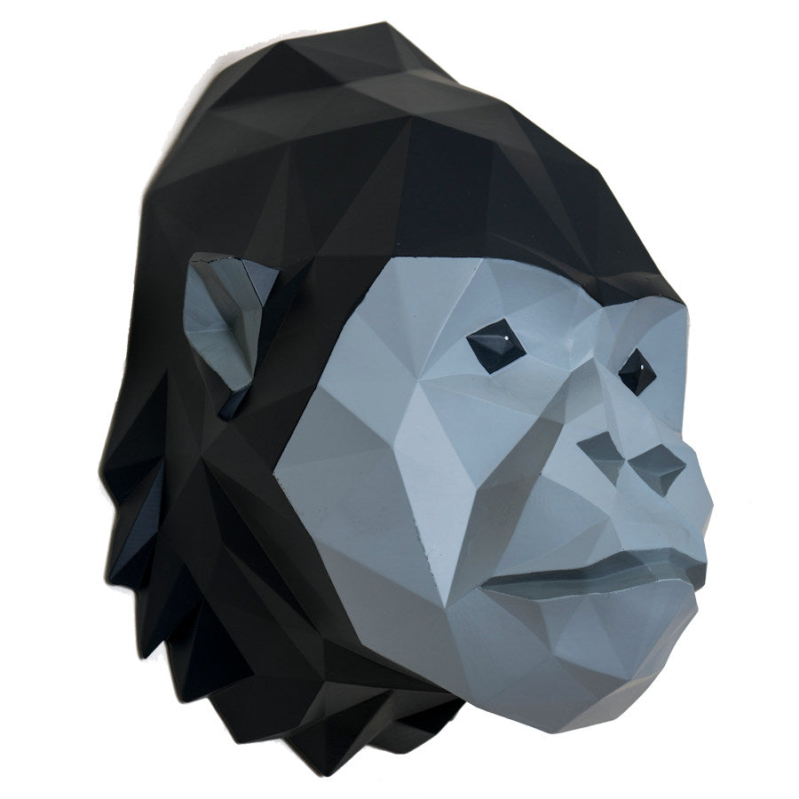 Origami Gorilla Head