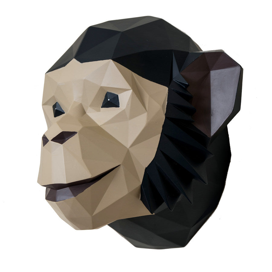 Origami Monkey Head