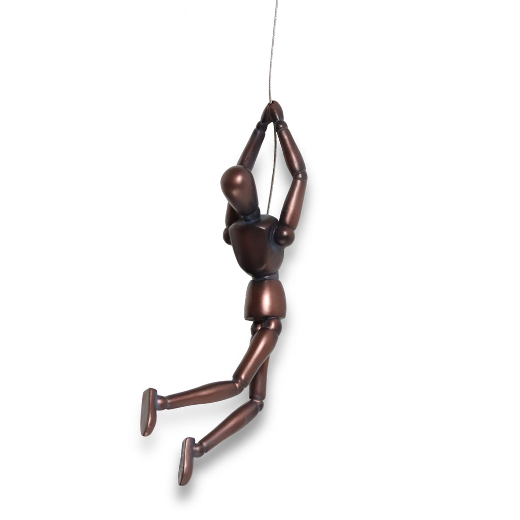 Rope Climbing Man Ornament